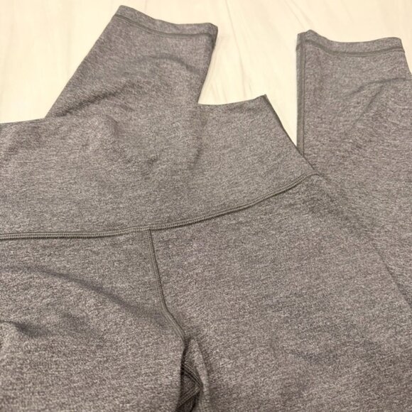 Lululemon Women's Gray Wunder Under High-Rise Cropped Leggings Size 6 - Picture 7 of 7